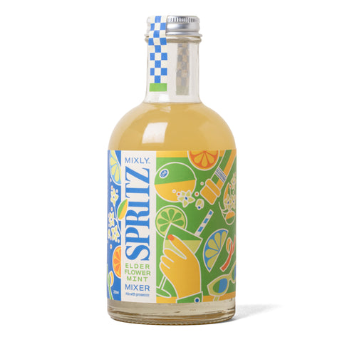 Elderflower Mint Spritz | Non Alcoholic Cocktail & Mocktail Mixer