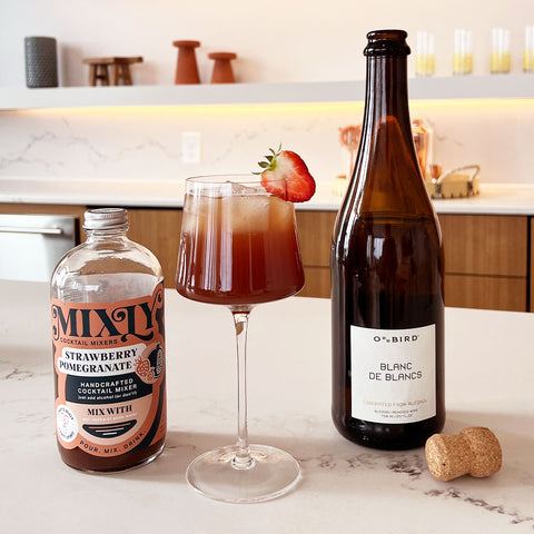 Strawberry Spritz Mocktail Recipe