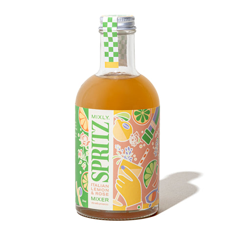 New! Italian Lemon & Rose Spritz | Non Alcoholic Cocktail & Mocktail Mixer
