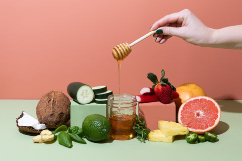 Mixly Ingredients Include Fresh Fruit & Honey