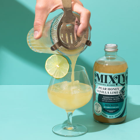 Pear Honey Vanilla Lime Cocktail Mixer