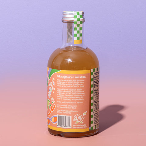 New! Italian Lemon & Rose Spritz | Non Alcoholic Cocktail & Mocktail Mixer