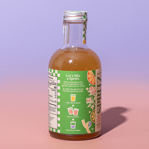 New! Italian Lemon & Rose Spritz | Non Alcoholic Cocktail & Mocktail Mixer