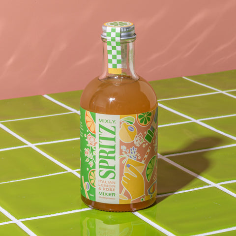 New! Italian Lemon & Rose Spritz | Non Alcoholic Cocktail & Mocktail Mixer