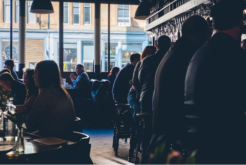 Bushwacker cocktails at a bar