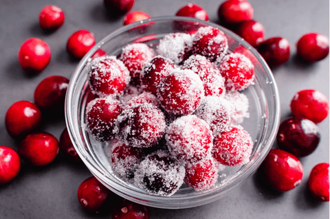 How Do You Make Sugared Cranberry Garnishes For Drinks?
